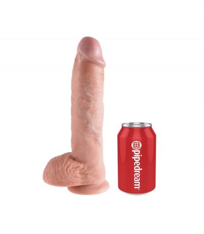 10" COCK WITH BALLS LIGHT - Imagen 3