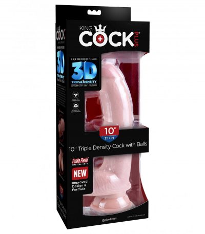 10" TRIPLE DENSITY COCK WITH BALLS LIGHT - Imagen 2