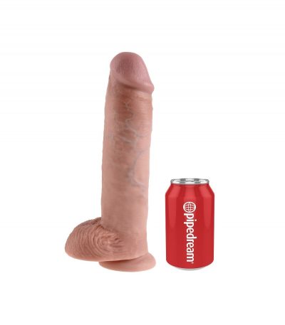 11" COCK WITH BALLS LIGHT - Imagen 2