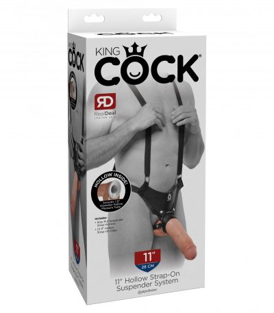 11" HOLLOW STRAP ON SUSPENDER SYSTEM LIGHT/BLACK - Imagen 2