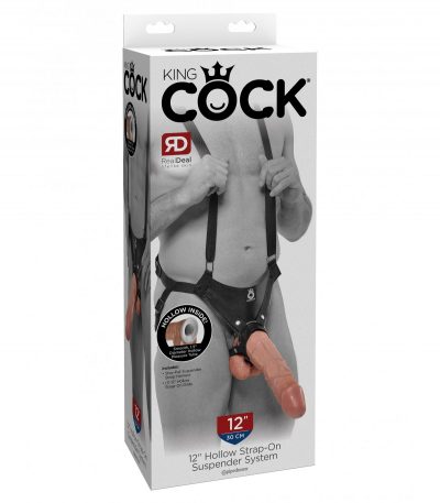 12" HOLLOW STRAP ON SUSPENDER SYSTEM LIGHT/BLACK - Imagen 2