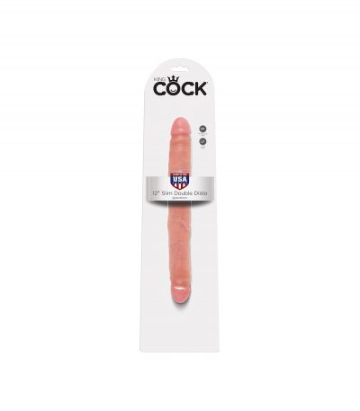12" SLIM DOUBLE DILDO LIGHT