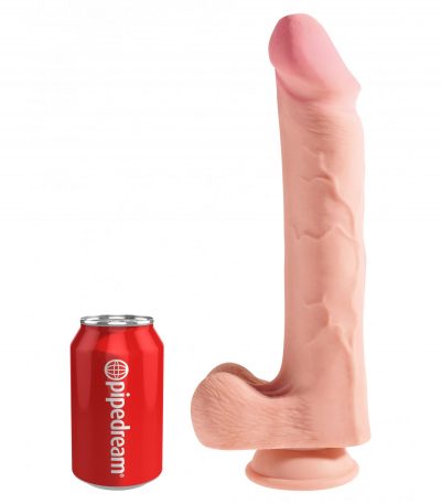 12" TRIPLE DENSITY COCK WITH BALLS LIGHT - Imagen 4