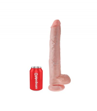 14" COCK WITH BALLS LIGHT - Imagen 4