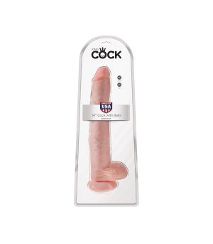 14" COCK WITH BALLS LIGHT
