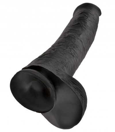 15" COCK WITH BALLS BLACK - Imagen 5