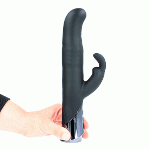 BEVEREN RECHARGEABLE VIBRATING RABBIT WITH ROTATIONAL BEADS