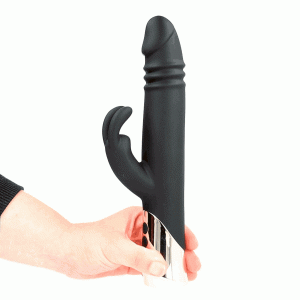 FLEMISH RECHARGEABLE ROTATING RABBIT VIBRATOR