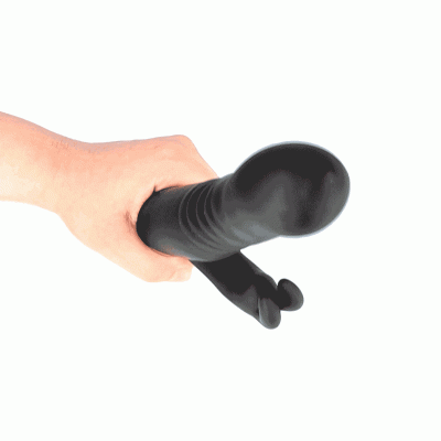 LIONHEAD RECHARGEABLE THRUSTING AND ROTATING RABBIT VIBRATOR - Imagen 5