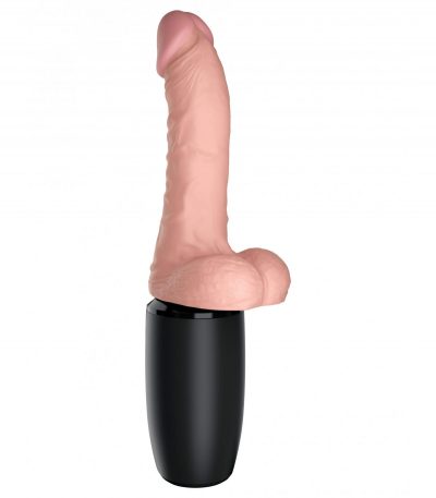 6.5" THRUSTING COCK WITH BALLS - TRIPLE THREAT LIGHT - Imagen 5