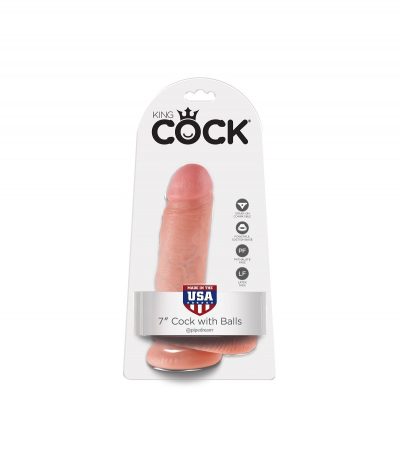 7" COCK WITH BALLS LIGHT - Imagen 2