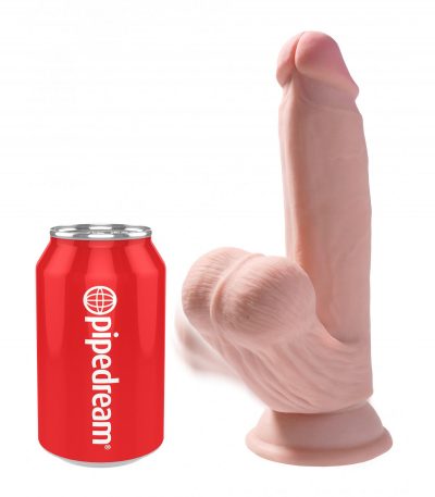 7" TRIPLE DENSITY COCK WITH SWINGING BALLS LIGHT - Imagen 4