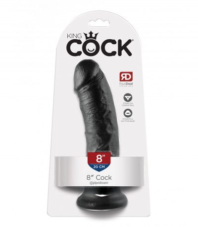 8" COCK BLACK - Imagen 2