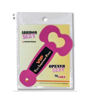METALLIC OPENER MAGNETIC PENIS FUSCIA VERY