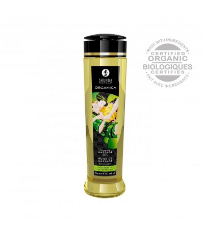 ORGANIC GREEN TEA MASSAGE OIL 240 ML - Imagen 2