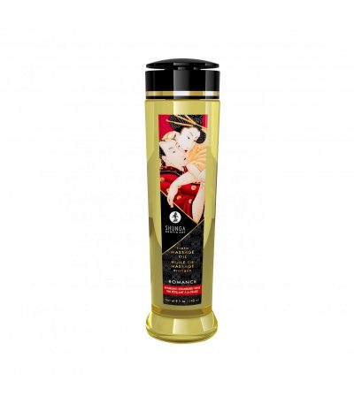 ROMANCE MASSAGE OIL STRAWBERRIES CHAMPAGNE 240 ML - Imagen 2