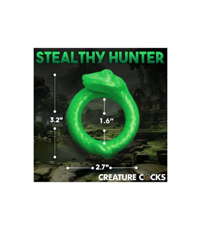 SERPENTINE SILICONE PENIS RING - Imagen 4