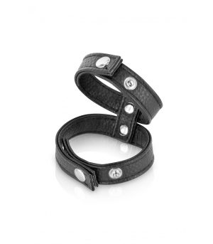 PENIS-TESTES RING WITH CLASPS