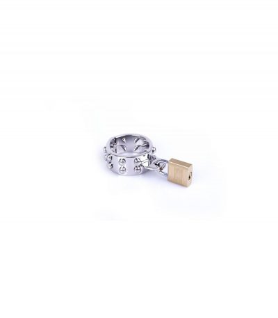 SPIKED RING S 20 - 35 MM WITH PADLOCK