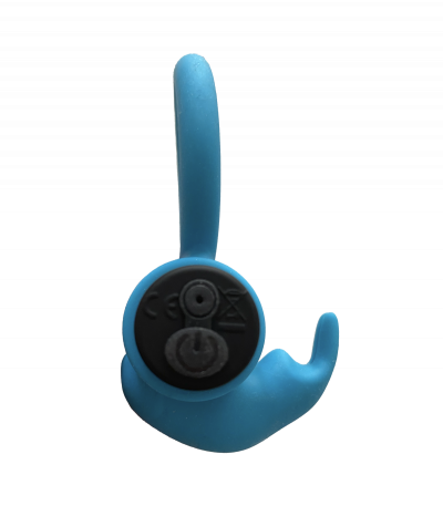 E9 BLUE RECHARGEABLE VIBRATING RING - Imagen 3