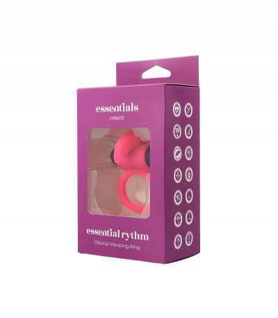 E9 PINK RECHARGEABLE VIBRATING RING - Imagen 4