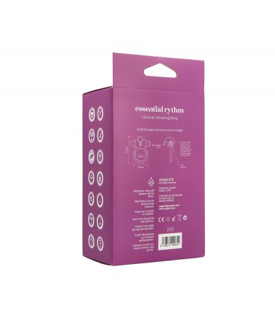 E9 PINK RECHARGEABLE VIBRATING RING - Imagen 6