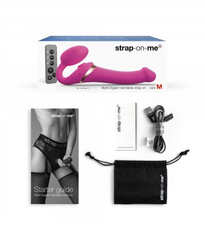 ADJUSTABLE HARNESS MULTI ORGASM L FUCHSIA - Imagen 6