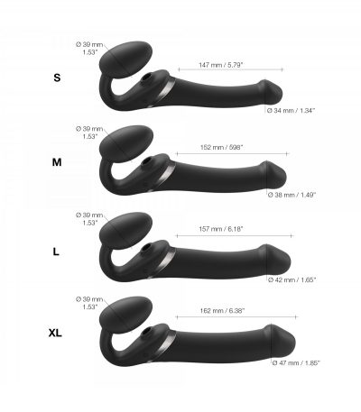 ADJUSTABLE HARNESS MULTI ORGASM L BLACK - Imagen 5