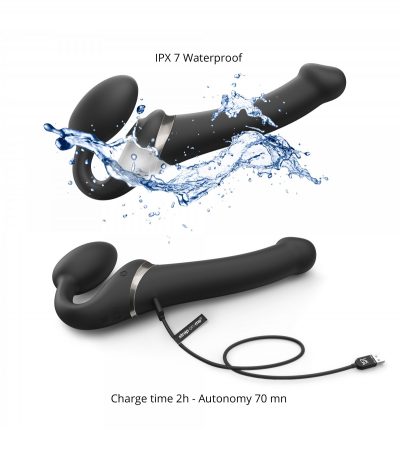 ADJUSTABLE HARNESS MULTI ORGASM M BLACK - Imagen 3