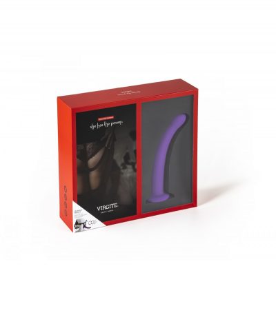 HARNESS WITH PURPLE DILDO SIZE L - Imagen 8