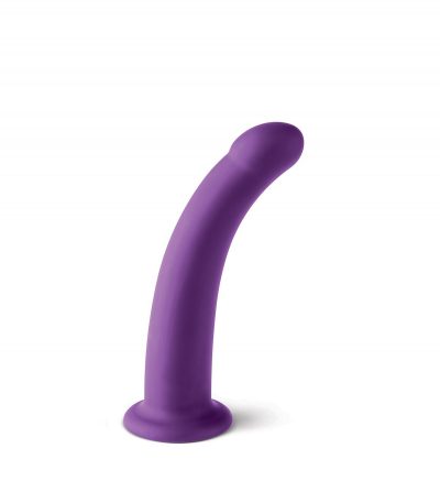 HARNESS WITH PURPLE DILDO SIZE M - Imagen 2
