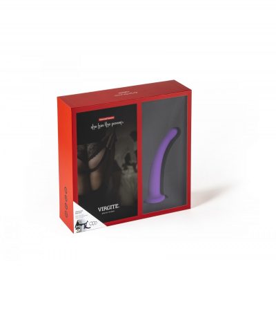 HARNESS WITH PURPLE DILDO SIZE M - Imagen 7