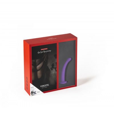 HARNESS WITH PURPLE DILDO SIZE S - Imagen 3