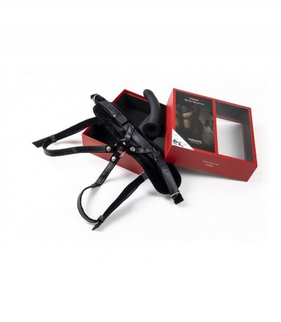 HARNESS WITH BLACK DILDO SIZE L - Imagen 5