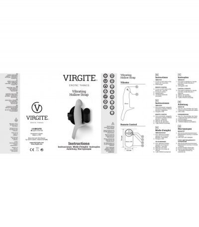 HOLLOW HARNESS W/ VIBRATION H3 SIZE S - Imagen 8