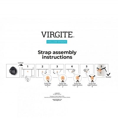 HOLLOW HARNESS W/ VIBRATION H3 SIZE S - Imagen 9
