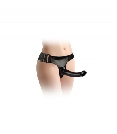 BLACK MAGIC STRAP-ON HARNESS 19 CM BLACK - Imagen 4