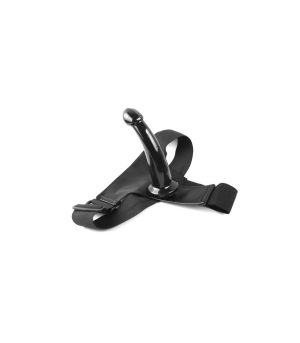 BLACK MAGIC STRAP-ON HARNESS 19 CM BLACK