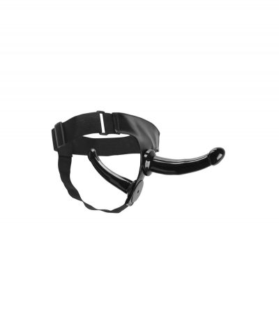 BLACK MAGIC DOUBLE STRAP-ON HARNESS 17'8 CM BLACK - Imagen 3