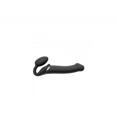 DOUBLE VIBR USB HARNESS FLEXIBLE SILICONE W/ BLACK CONTROLLER L
