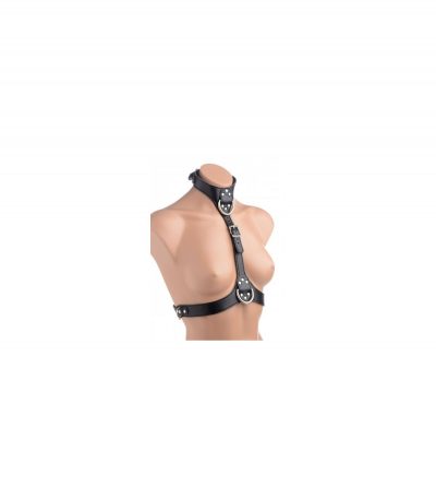 WOMEN'S BLACK CHEST HARNESS - Imagen 5