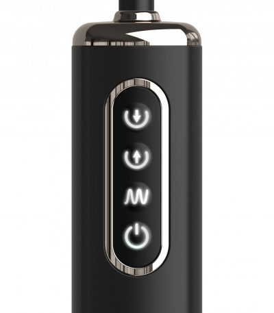 AUTO-THROB INFLATABLE VIBRATING PLUG BLACK - Imagen 6