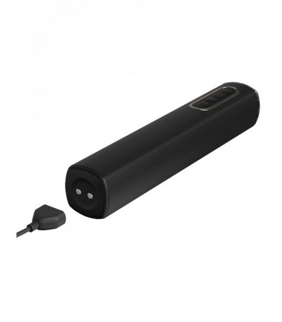 AUTO-THROB INFLATABLE VIBRATING PLUG BLACK - Imagen 7