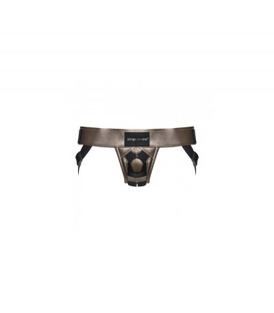 CURIOUS LEATHERETTE HARNESS BASE