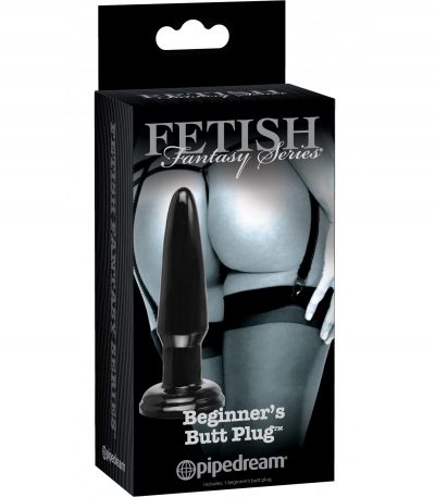 BEGINNER'S BUTT PLUG BLACK - Imagen 2