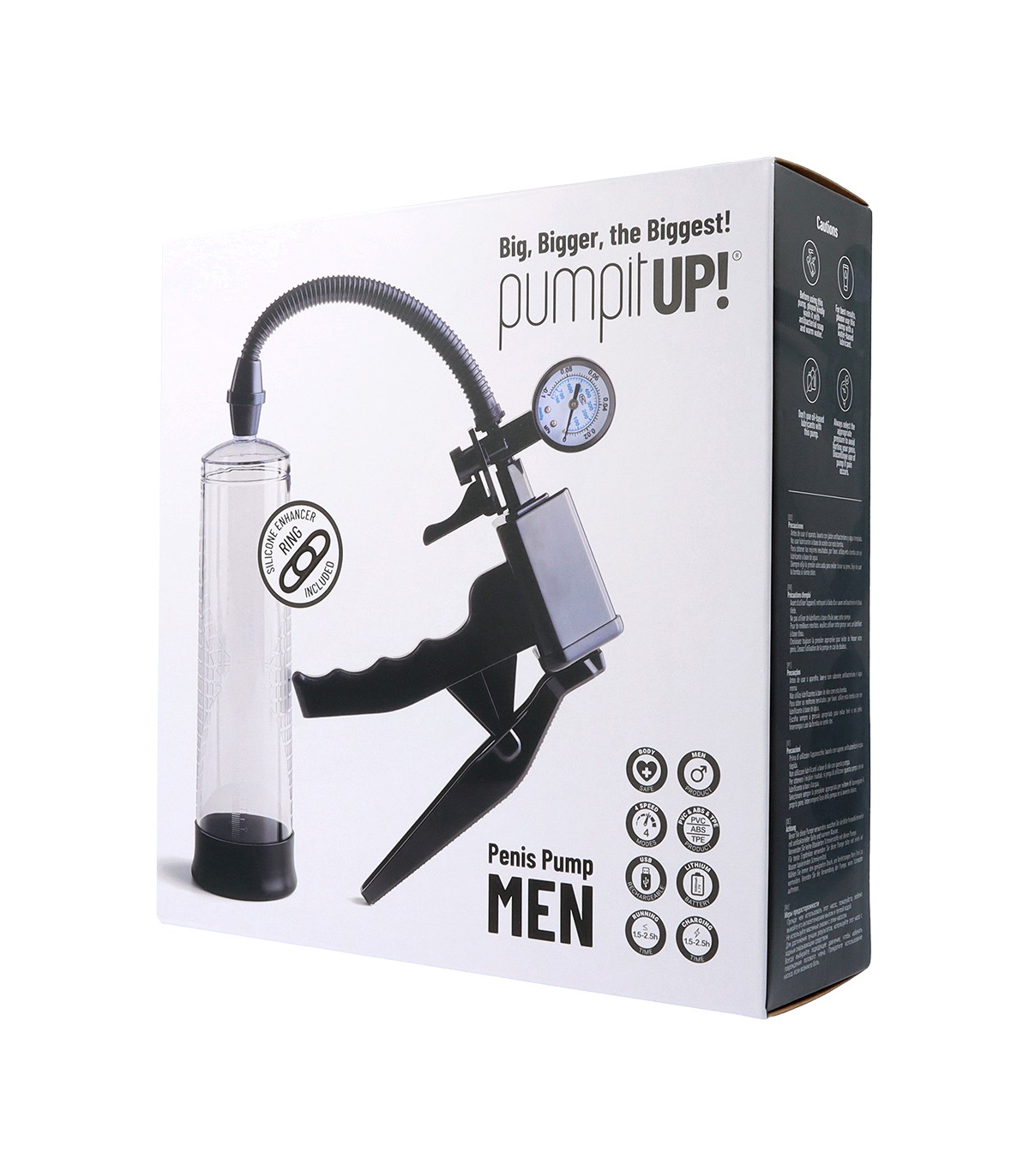 PENIS PUMP WITH NAMOMETER - Imagen 6