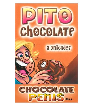 COMIC BOX OF 6 PITO DARK CHOCOLATE