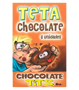 COMIC BOX OF 6 TITS DARK CHOCOLATE