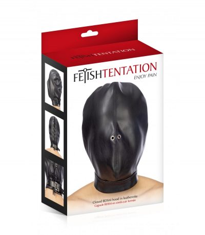 BLACK ADJUSTABLE HOOD - Imagen 2