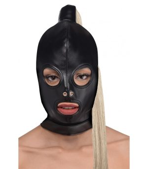 HOOD WITH BLONDE TAIL